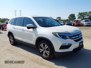 2016 Honda Pilot EX-L z VIN 5FNYF6H59GB025799, wystawiony jako IAAI lot #42461243 z przebiegiem 132 539 mil mil oraz . Historia ofert i sprzedaży dostępna na DreamBid. Obrazek 1.