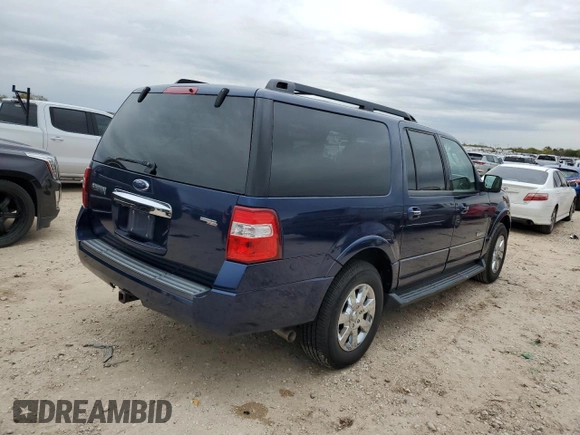 2008 Ford Expedition Max SSV z VIN 1FMFK15588LA14734, wystawiony jako Copart lot #83974404 z przebiegiem 205 662 mil mil oraz Szkoda całkowita • Salvage title. Historia ofert i sprzedaży dostępna na DreamBid. Obrazek 3.