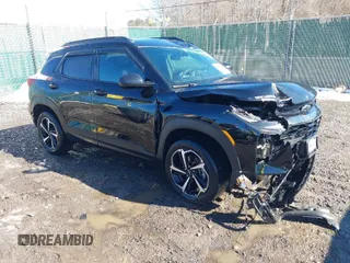 2023 Chevrolet TrailBlazer RS with VIN KL79MUSL5PB173647, listed as a IAAI auction lot 41629689 with 24,174 mi miles. Bid and sale history available at carsss.com. Image 1.