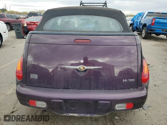 2005 Chrysler PT Cruiser Touring with VIN 3C3EY55E25T604454, listed as a Copart auction lot 77046394 with 148,216 mi miles and Clean Title. Bid and sale history available at DreamBid. Image 6.