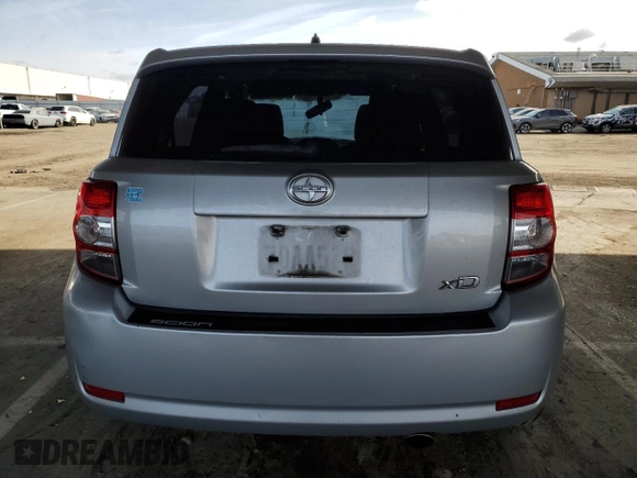 2012 Scion xD with VIN JTKKU4B45C1023933, listed as a Copart auction lot 49886585 with 206,421 mi miles and Salvage Title. Bid and sale history available at DreamBid. Image 6.