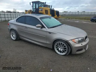 2008 BMW 1 Series 135i with VIN WBAUC73588VF24178, listed as a Copart auction lot 48837925 with 154,462 mi miles and Clean Title. Bid and sale history available at carsss.com. Image 4.
