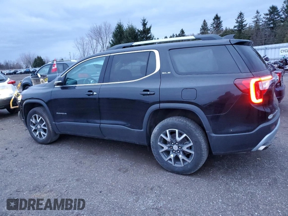 2021 GMC Acadia SLE with VIN 1GKKNRLSXMZ137772, listed as a Copart auction lot 85474484 with 44,932 mi miles and Salvage Title. Bid and sale history available at carsss.com. Image 2.