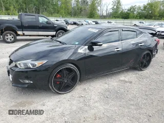 2017 Nissan Maxima SL with VIN 1N4AA6AP6HC432009, listed as a Copart auction lot 65593765 with 32,518 mi miles and Salvage title. Bid and sale history available at DreamBid. Image 1.