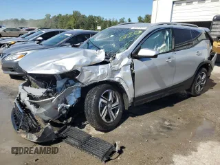 2021 GMC Terrain SLT with VIN 3GKALPEV2ML401278, listed as a Copart auction lot 75637874 with Not provided miles and Non repairable. Bid and sale history available at DreamBid. Image 1.