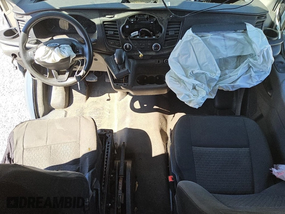2020 Ford Transit Cargo with VIN 1FTBR3X87LKA72088, listed as a Copart auction lot 75044814 with 73,961 mi miles and Clean Title. Bid and sale history available at DreamBid. Image 8.