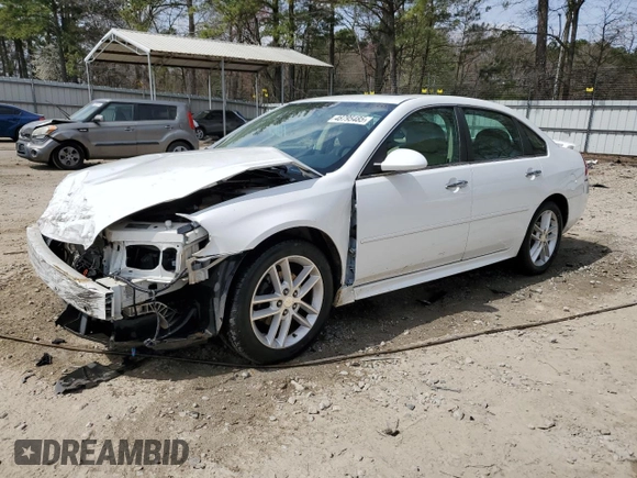 2015 Chevrolet Impala LTZ with VIN 2G1WC5E36F1123129, listed as a Copart auction lot 48795485 with 57,639 mi miles and Salvage Title. Bid and sale history available at DreamBid. Image 1.