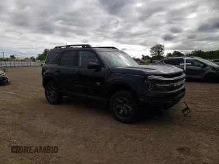 2022 Ford Bronco Sport Badlands z VIN 3FMCR9D9XNRE21095, wystawiony jako Copart lot #57636345 z przebiegiem 60 386 mil mil oraz Szkoda całkowita • Salvage title. Historia ofert i sprzedaży dostępna na DreamBid. Obrazek 14.