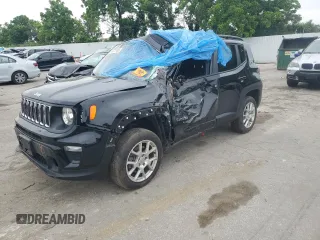 2020 Jeep Renegade Jeepster with VIN ZACNJBAB5LPL14771, listed as a Copart auction lot 60727465 with Not provided miles and Salvage title. Bid and sale history available at DreamBid. Image 1.