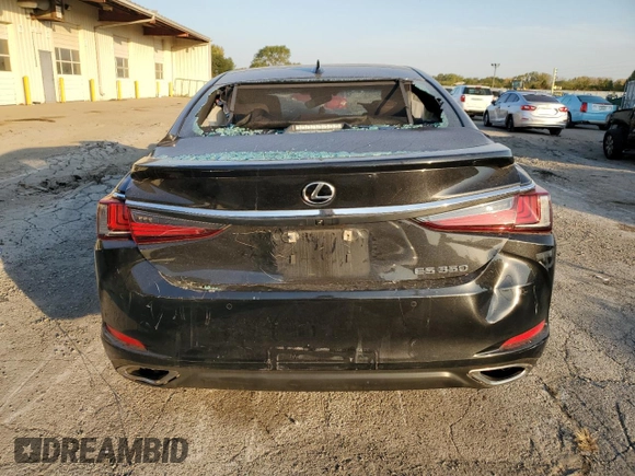 2022 Lexus ES with VIN 58AFZ1B11NU135486, listed as a Copart auction lot 75721464 with 0 mi miles and Salvage Title. Bid and sale history available at carsss.com. Image 6.