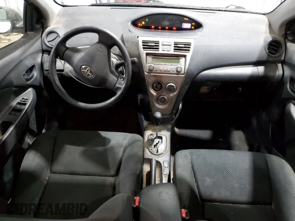 2012 Toyota Yaris with VIN JTDBT4K39C1415296, listed as a Copart auction lot 44793505 with 205,365 mi miles and Salvage Title. Bid and sale history available at DreamBid. Image 8.