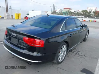 2013 Audi A8 3.0L with VIN WAURGAFD3DN005931, listed as a IAAI auction lot 42461062 with 113,899 mi miles and . Bid and sale history available at DreamBid. Image 4.