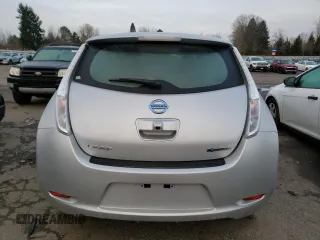 2017 Nissan LEAF SL with VIN 1N4BZ0CP9HC302491, listed as a Copart auction lot 38160433 with 42,910 mi miles. Bid and sale history available at carsss.com. Image 6.