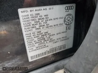 2017 Audi Q7 Prestige with VIN WA1WAAF76HD051034, listed as a Copart auction lot 47196525 with 186,394 mi miles and Clean Title. Bid and sale history available at carsss.com. Image 14.