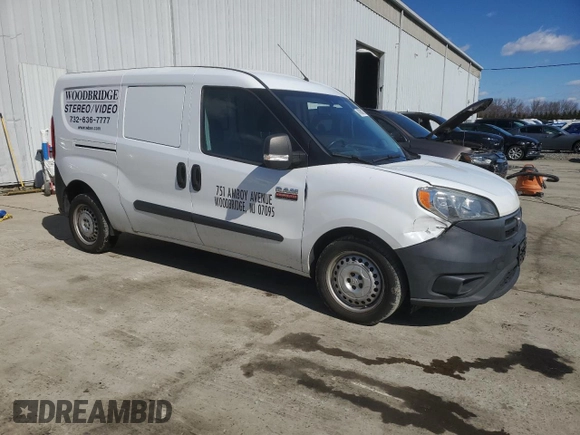 2015 Ram ProMaster City Cargo Tradesman with VIN ZFBERFAT2F6A92800, listed as a Copart auction lot 47089075 with 129,553 mi miles and Clean Title. Bid and sale history available at carsss.com. Image 4.
