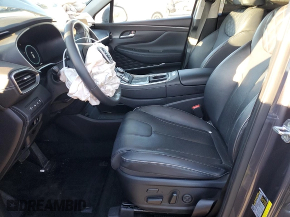 2022 Hyundai Santa Fe Hybrid Limited with VIN KM8S5DA12NU047485, listed as a Copart auction lot 80131314 with 43,498 mi miles and Salvage Title. Bid and sale history available at carsss.com. Image 7.