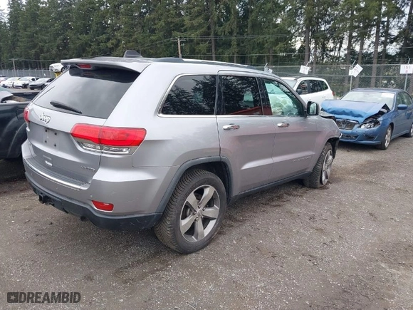 2014 Jeep Grand Cherokee Limited with VIN 1C4RJFBG8EC541921, listed as a IAAI auction lot 41903574 with 133,679 mi miles. Bid and sale history available at carsss.com. Image 4.