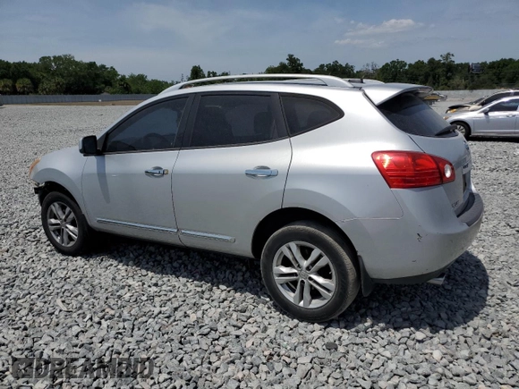 2013 Nissan Rogue S with VIN JN8AS5MTXDW515689, listed as a Copart auction lot 53549075 with 129,416 mi miles and Salvage Title. Bid and sale history available at carsss.com. Image 2.