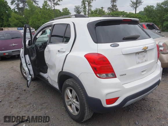 2020 Chevrolet Trax LT z VIN KL7CJLSB7LB075309, wystawiony jako IAAI lot #42200180 z przebiegiem 56 529 mil mil oraz . Historia ofert i sprzedaży dostępna na DreamBid. Obrazek 3.