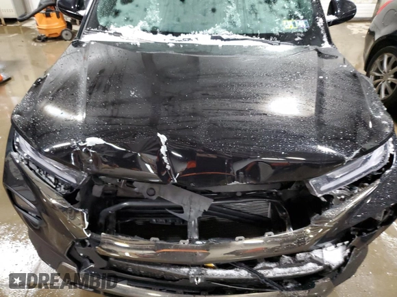 2023 Chevrolet TrailBlazer ACTIV with VIN KL79MSSL8PB152974, listed as a Copart auction lot 87393814 with 12,928 mi miles and Salvage Title. Bid and sale history available at DreamBid. Image 11.