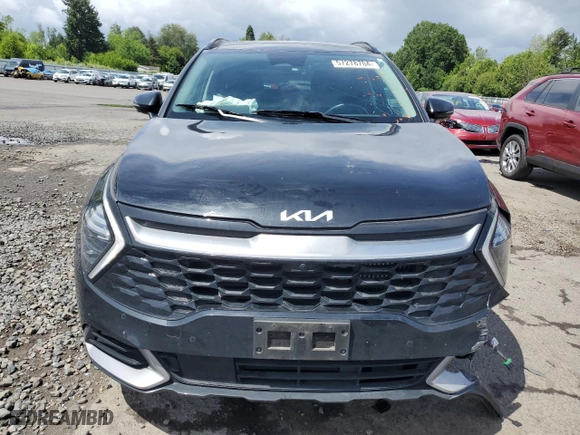 2023 Kia Sportage Hybrid SX-Prestige with VIN KNDPXCAG6P7020522, listed as a Copart auction lot 57278704 with 38,268 mi miles and Salvage Title. Bid and sale history available at carsss.com. Image 5.