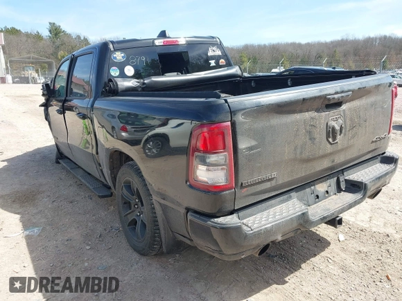 2022 Ram 1500 Big Horn with VIN 1C6SRFFT5NN283063, listed as a IAAI auction lot 42028791 with Not provided miles and . Bid and sale history available at DreamBid. Image 3.