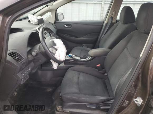 2017 Nissan LEAF S with VIN 1N4BZ0CP8HC302398, listed as a Copart auction lot 50421905 with 31,220 mi miles and Salvage Title. Bid and sale history available at carsss.com. Image 7.