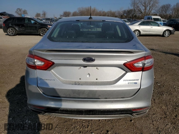 2016 Ford Fusion Titanium with VIN 3FA6P0D99GR278636, listed as a Copart auction lot 50372025 with 164,485 mi miles and Salvage title. Bid and sale history available at DreamBid. Image 6.