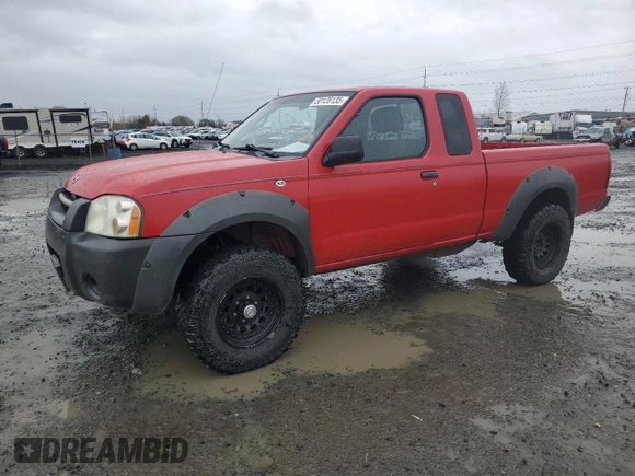 2002 Nissan Frontier XE with VIN 1N6ED26Y22C344141, listed as a Copart auction lot 50128135 with 237,576 mi miles and Clean title. Bid and sale history available at DreamBid. Image 1.