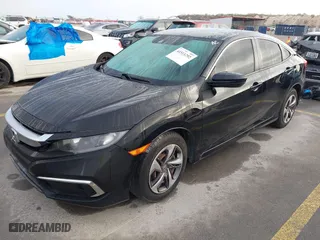 2020 Honda Civic Sedan LX with VIN 19XFC2F64LE011586, listed as a IAAI auction lot 41511292 with 82,799 mi miles. Bid and sale history available at carsss.com. Image 17.