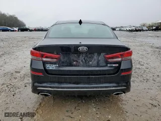 2019 Kia Optima SX with VIN 5XXGW4L23KG301154, listed as a Copart auction lot 48315445 with 34,793 mi miles and Salvage Title. Bid and sale history available at carsss.com. Image 6.