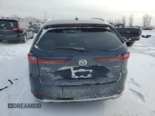 2025 Mazda CX-90 S Premium Plus Package z VIN JM3KKEHC6S1193581, wystawiony jako Copart lot #86355484 z przebiegiem 4 455 mil mil oraz Szkoda całkowita • Salvage title. Historia ofert i sprzedaży dostępna na DreamBid. Obrazek 6.