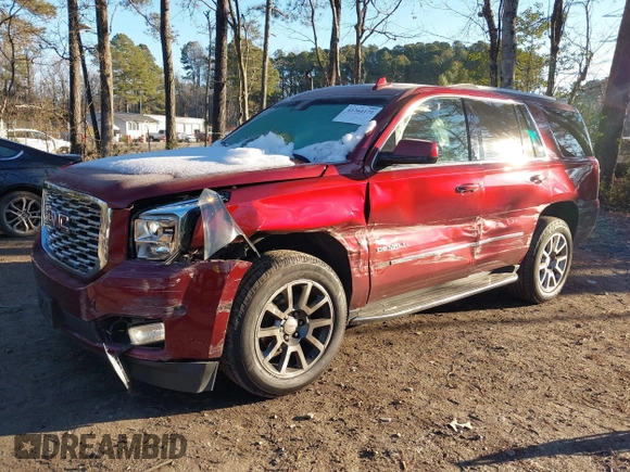 2019 GMC Yukon Denali with VIN 1GKS2CKJ8KR137636, listed as a IAAI auction lot 41264171 with 153,136 mi miles. Bid and sale history available at carsss.com. Image 17.