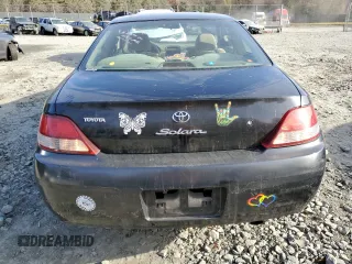 1999 Toyota Solara SE with VIN 2T1CG22P1XC195671, listed as a Copart auction lot 80575724 with 185,634 mi miles and Salvage Title. Bid and sale history available at DreamBid. Image 6.