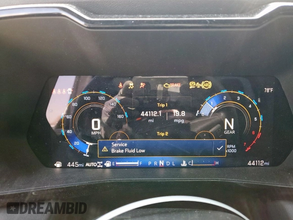 2024 Chevrolet Colorado 4WD LT с VIN 1GCGTCEC7R1132075, выставлен на аукционе Copart как лот 49458765 с пробегом 44 112 миль миль и Списание • Salvage title. История ставок и продаж доступна на DreamBid. Изображение 9.