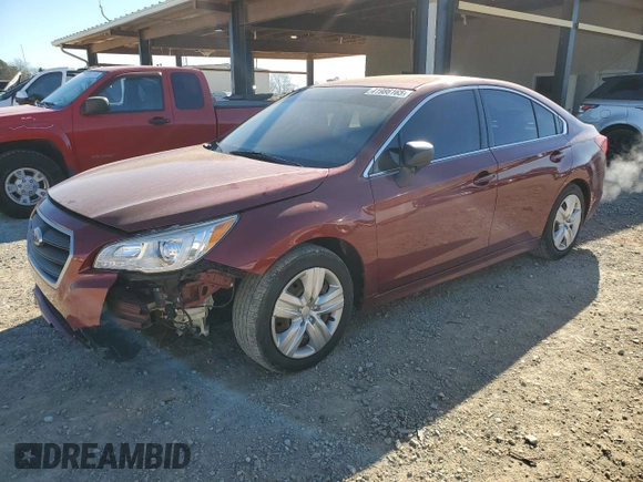 2016 Subaru Legacy 2.5i with VIN 4S3BNBA66G3060530, listed as a Copart auction lot 41986165 with 111,343 mi miles and Salvage Title. Bid and sale history available at carsss.com. Image 1.