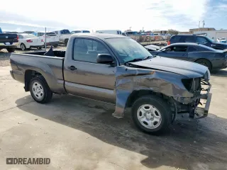2011 Toyota Tacoma with VIN 5TFNX4CN2BX005940, listed as a Copart auction lot 46453205 with 191,774 mi miles and Salvage Title. Bid and sale history available at carsss.com. Image 4.