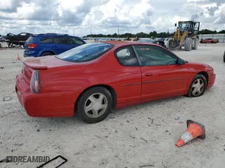 2004 Chevrolet Monte Carlo SS with VIN 2G1WX12K449290905, listed as a Copart auction lot 70994054 with 123,072 mi miles and Salvage Title. Bid and sale history available at carsss.com. Image 3.