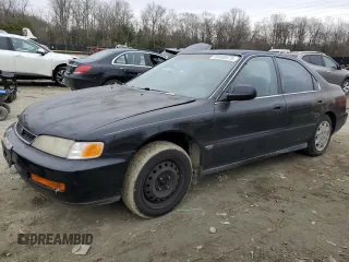1997 Honda Accord LX with VIN 1HGCD5630VA028769, listed as a Copart auction lot 88500575 with 236,568 mi miles and Salvage Title. Bid and sale history available at carsss.com. Image 1.