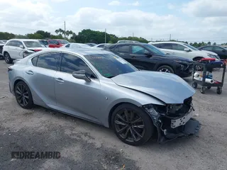 2022 Lexus IS 350 F Sport z VIN JTHGZ1B24N5049106, wystawiony jako IAAI lot #42072738 z przebiegiem 31 072 mil mil oraz . Historia ofert i sprzedaży dostępna na DreamBid. Obrazek 1.