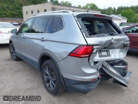 2022 Volkswagen Tiguan SE с VIN 3VV2B7AX0NM158691, выставлен на аукционе IAAI как лот 42286425 с пробегом 22 578 миль миль и . История ставок и продаж доступна на DreamBid. Изображение 3.