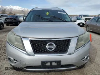 2013 Nissan Pathfinder Platinum with VIN 5N1AR2MM6DC633332, listed as a Copart auction lot 47491855 with 157,924 mi miles and Salvage Title. Bid and sale history available at carsss.com. Image 5.