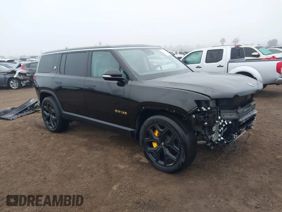 2024 Rivian R1S Adventure with VIN 7PDSGABA1RN035557, listed as a IAAI auction lot 41170478 with 5,210 mi miles. Bid and sale history available at carsss.com. Image 1.
