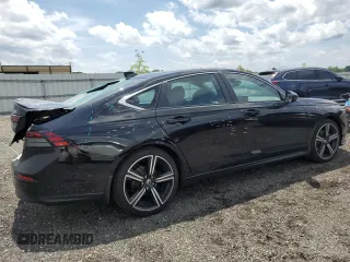 2024 Honda Accord Sport с VIN 1HGCY2F57RA024888, выставлен на аукционе Copart как лот 61233545 с пробегом 20 505 миль миль и Списание • Salvage title. История ставок и продаж доступна на DreamBid. Изображение 3.