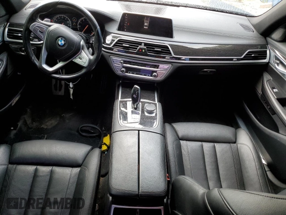 2019 BMW 7 Series 740i with VIN WBA7E2C57KB217455, listed as a Copart auction lot 69580773 with 74,717 mi miles and . Bid and sale history available at DreamBid. Image 8.