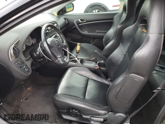 2002 Acura RSX Type S with VIN JH4DC53062C024756, listed as a Copart auction lot 65296325 with 187,957 mi miles and Clean title. Bid and sale history available at DreamBid. Image 7.
