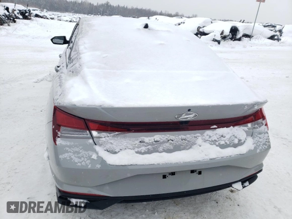 2023 Hyundai Elantra SEL with VIN KMHLM4AG0PU624285, listed as a Copart auction lot 84621304 with 38,113 mi miles and Salvage Title. Bid and sale history available at DreamBid. Image 6.