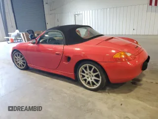 2000 Porsche Boxster with VIN WP0CA2983YU628198, listed as a Copart auction lot 64008695 with 162,417 mi miles and Clean title. Bid and sale history available at DreamBid. Image 2.