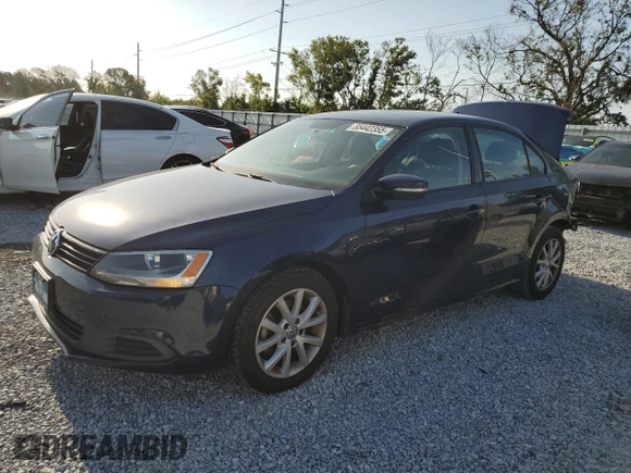 2012 Volkswagen Jetta SE with VIN 3VWDP7AJ1CM427134, listed as a Copart auction lot 55442355 with 128,217 mi miles and Non repairable. Bid and sale history available at DreamBid. Image 1.