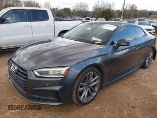 2019 Audi A5 Premium Plus with VIN WAUTNAF56KA061936, listed as a IAAI auction lot 41701015 with 72,318 mi miles and . Bid and sale history available at DreamBid. Image 18.